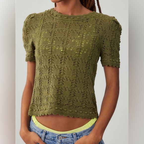 Anthropologie crochet sweater - Picture 5 of 5